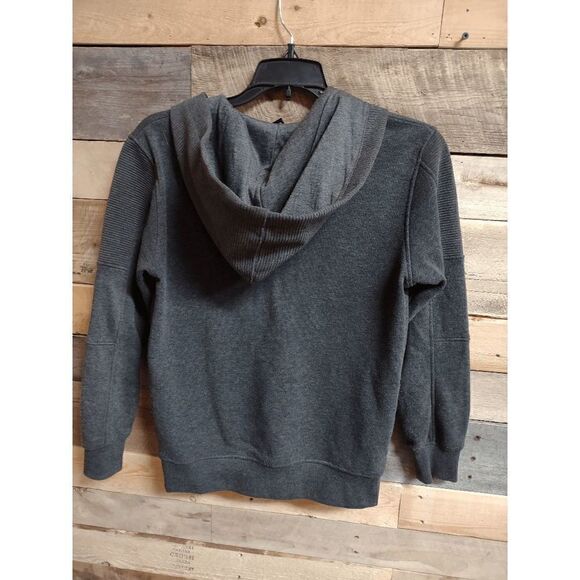 Southpole Medium (M) Women's Dark Gray Full Zip Hoodie / Sweatshirt - Polyester - Picture 4 of 4